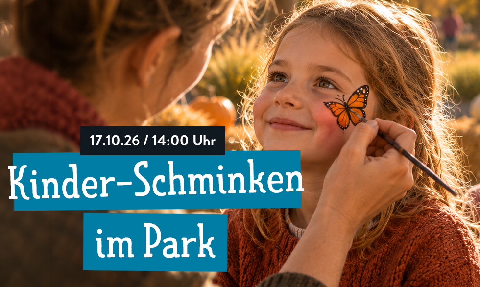 Kinderschminken im Park